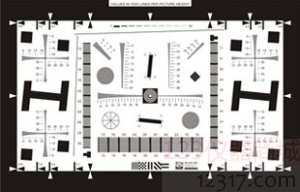 全幅增強(qiáng)型ISO12233分辨率測(cè)試卡（4000線） - Enhanced ISO12233 Test Chart